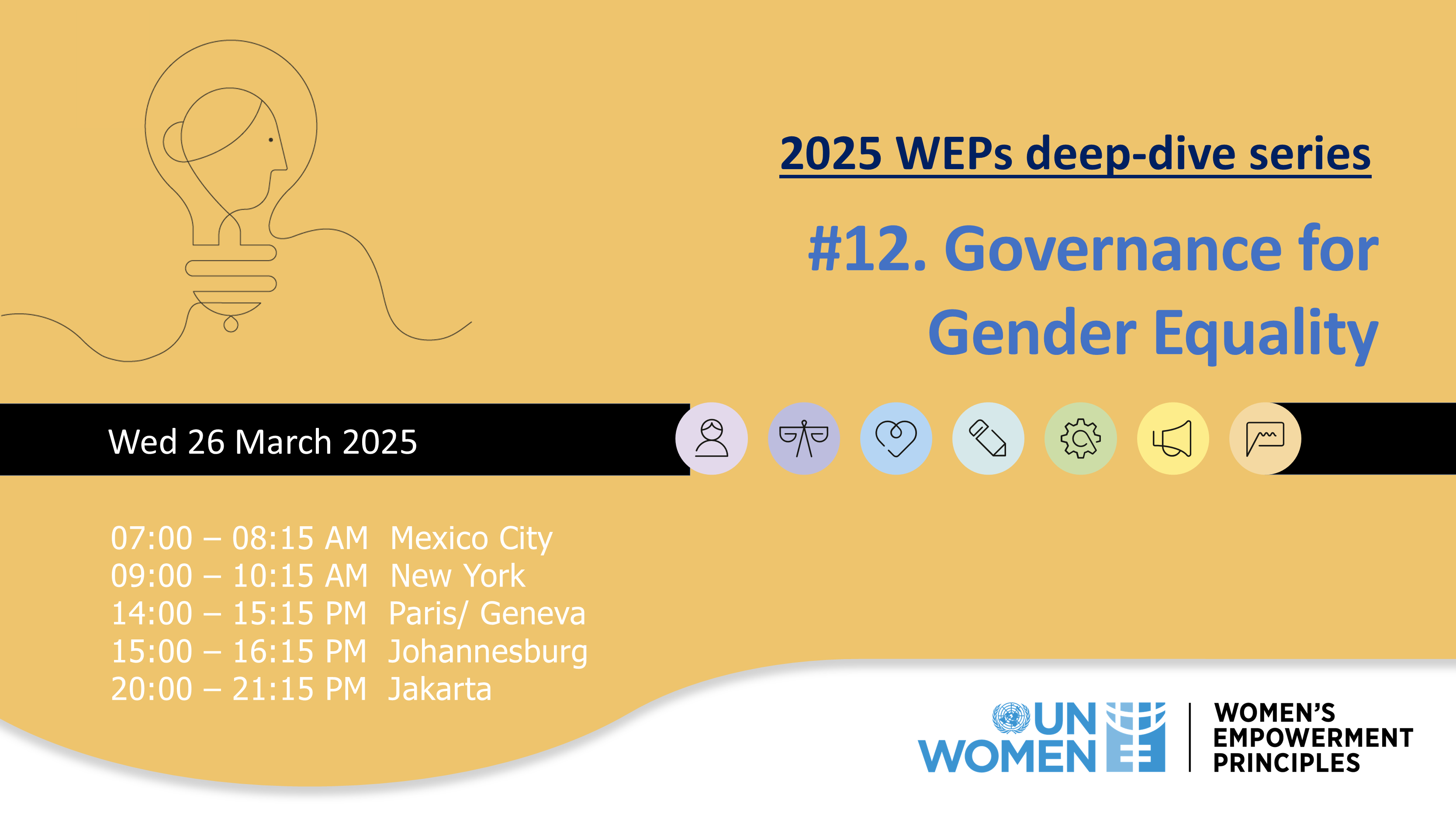 WEPs webinar corporate governance for gender equality